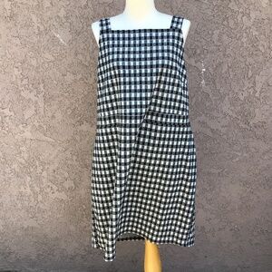 Coco and Shay Plus Checkered Gingham Dress